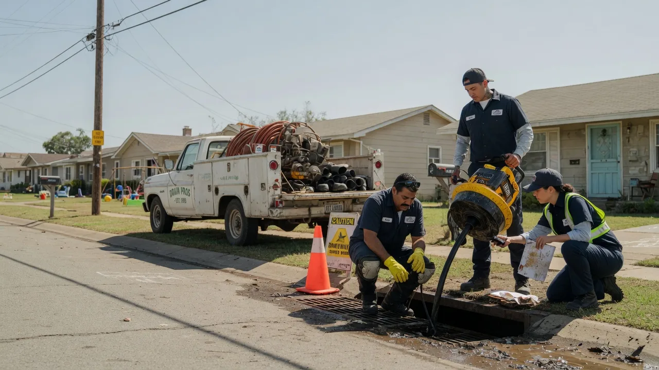 Drain Cleaning in Whitharral, TX near me